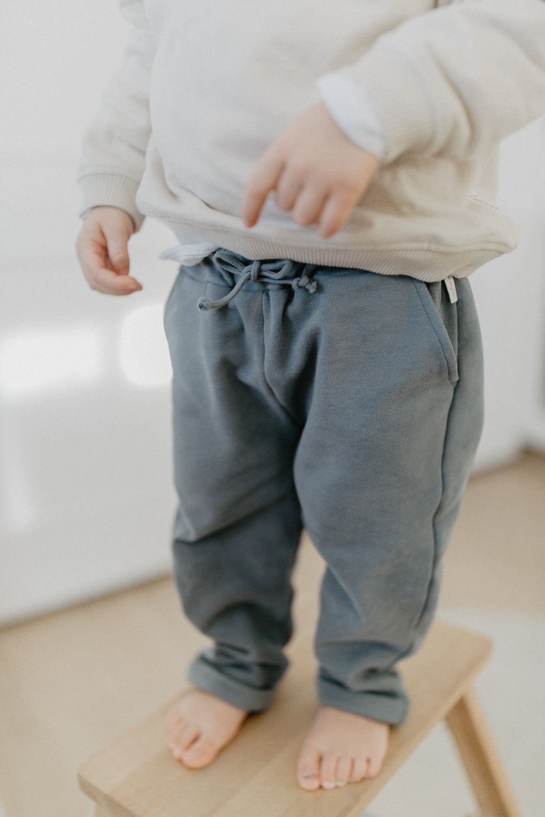 Unisex Sweatpants 'blue' with drawstring