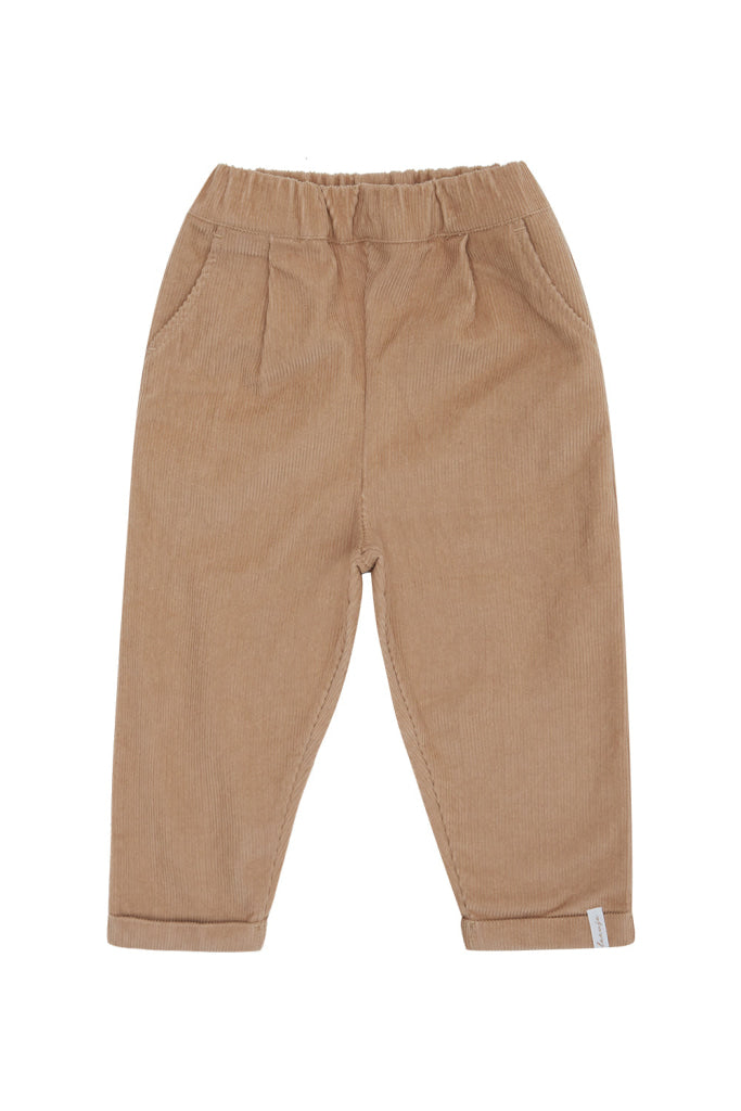 Cordhose ’Coffee’ Loose Fit Coffee / 62/68 Kindermode