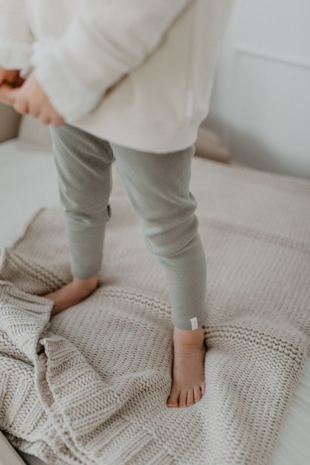 Leggings 'green' made from organic cotton