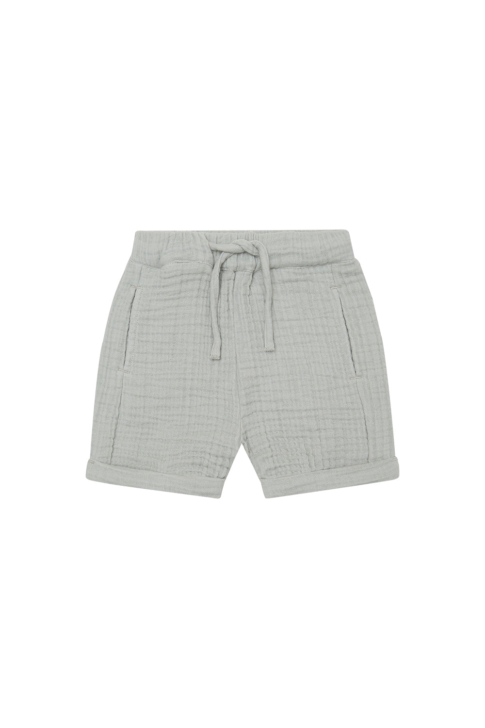 Muslin shorts 'soft green'