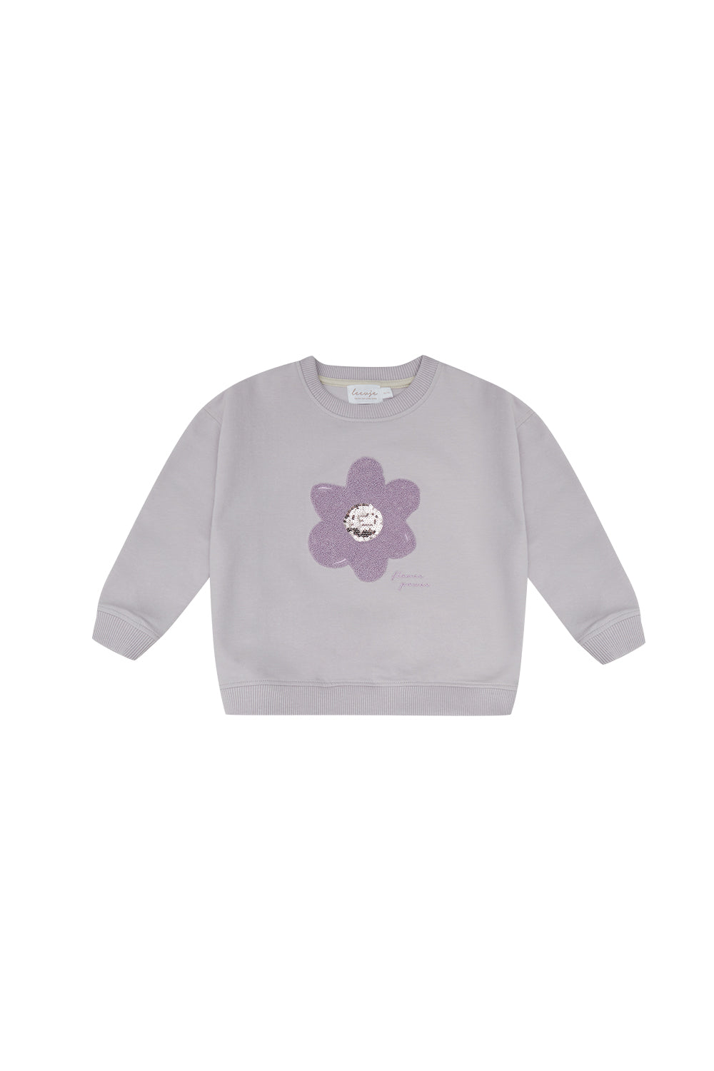 Oversized Sweatshirt 'sparkling flower'