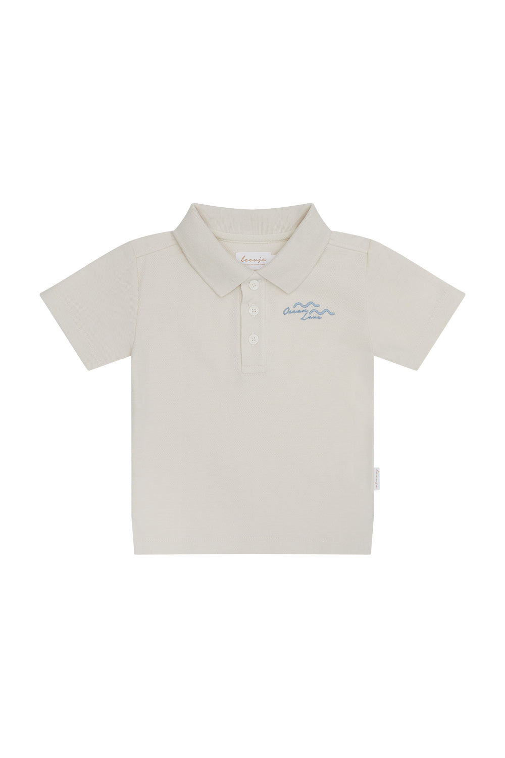 Unisex polo shirt 'waves