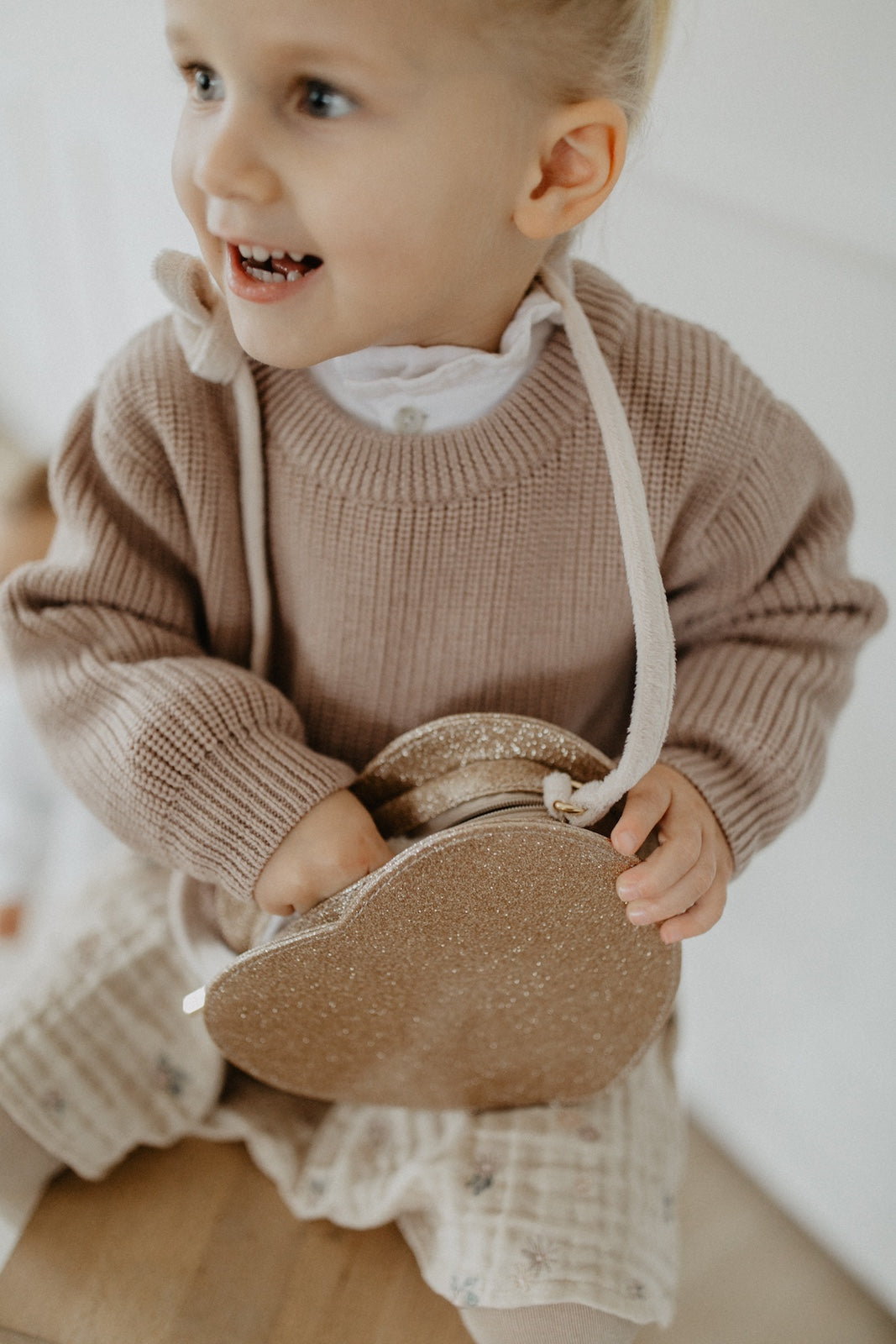 Children's handbag 'glitter heart'