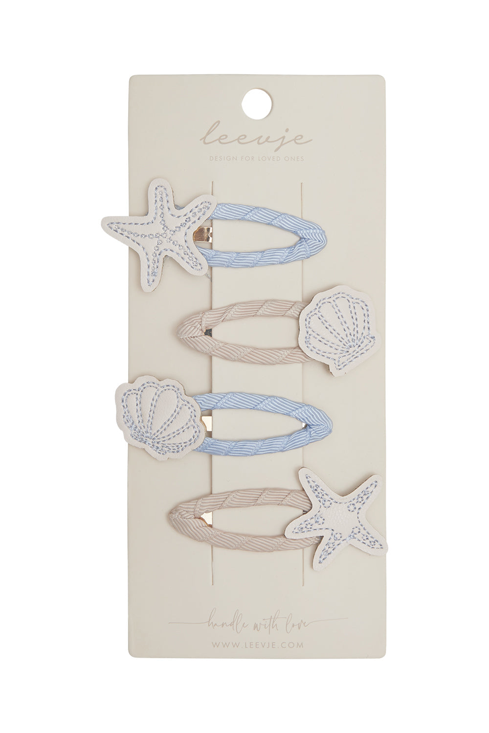 Hair clips 'blue beach clips'