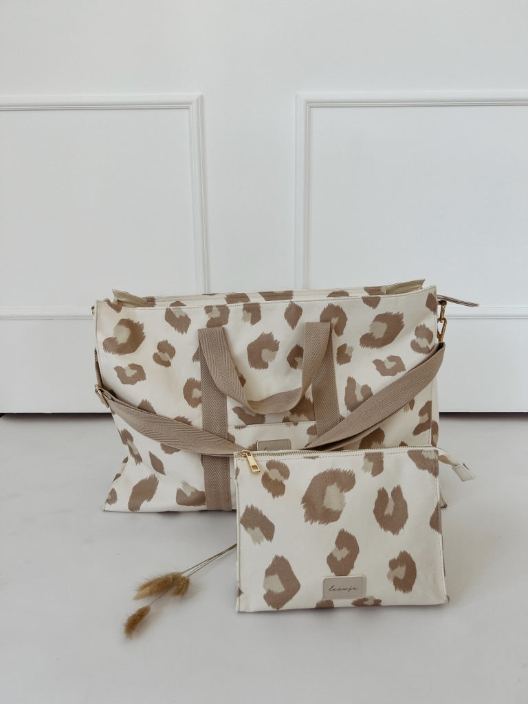 Große Tasche Leoprint