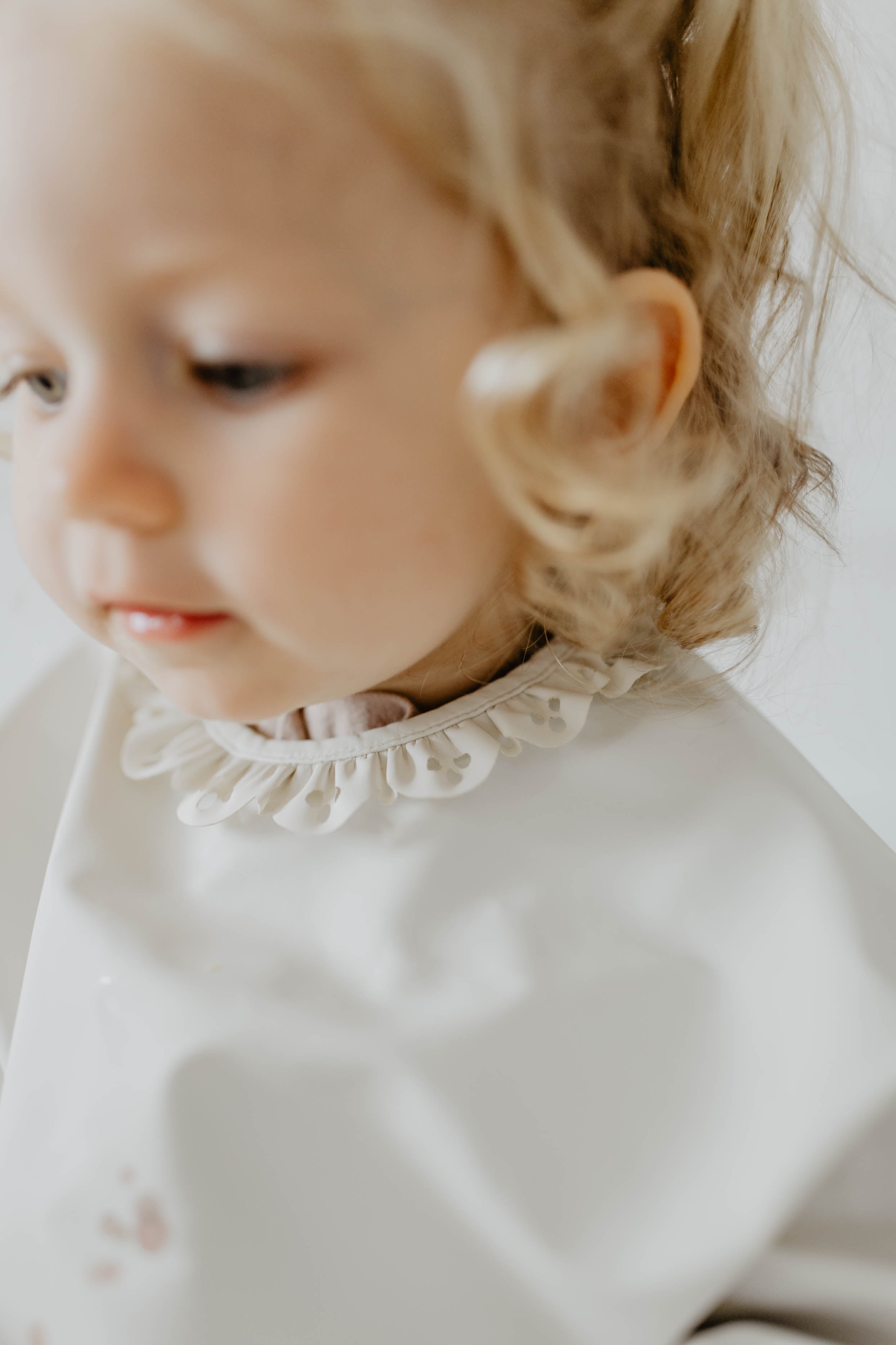 "Mermaid" long-sleeved bib