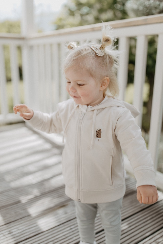 Unisex Sweat Jacket 'chocolate ice cream'