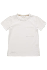 T-Shirt Mit Tasche In Weiß T-Shirts