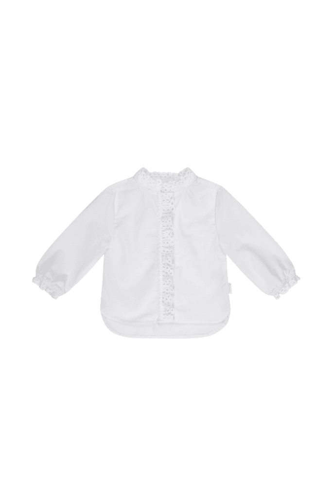 Spitzenbluse Mit Broderie Anglaise Für Kinder Blusen