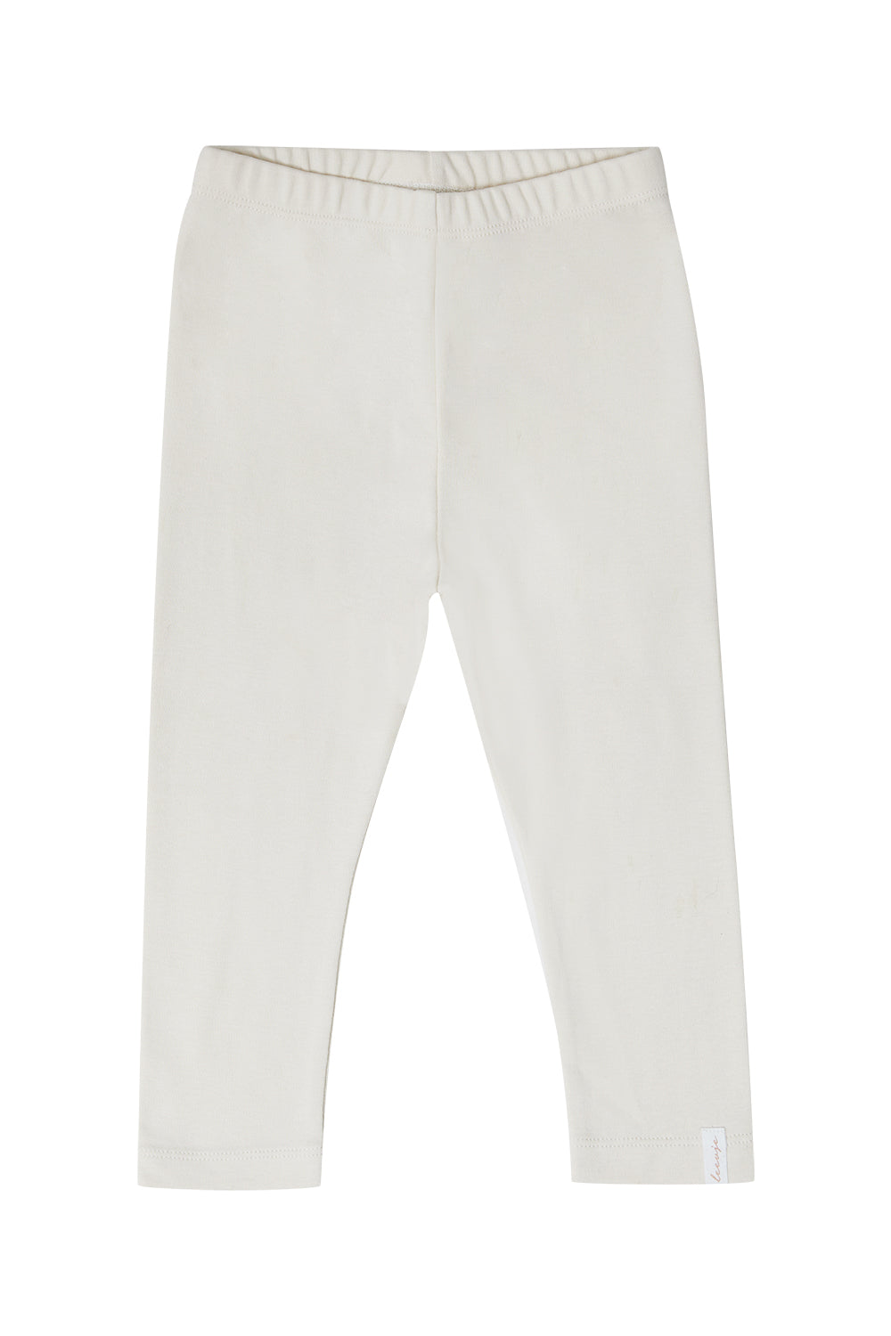 Jersey leggings 'cream' made from organic cotton