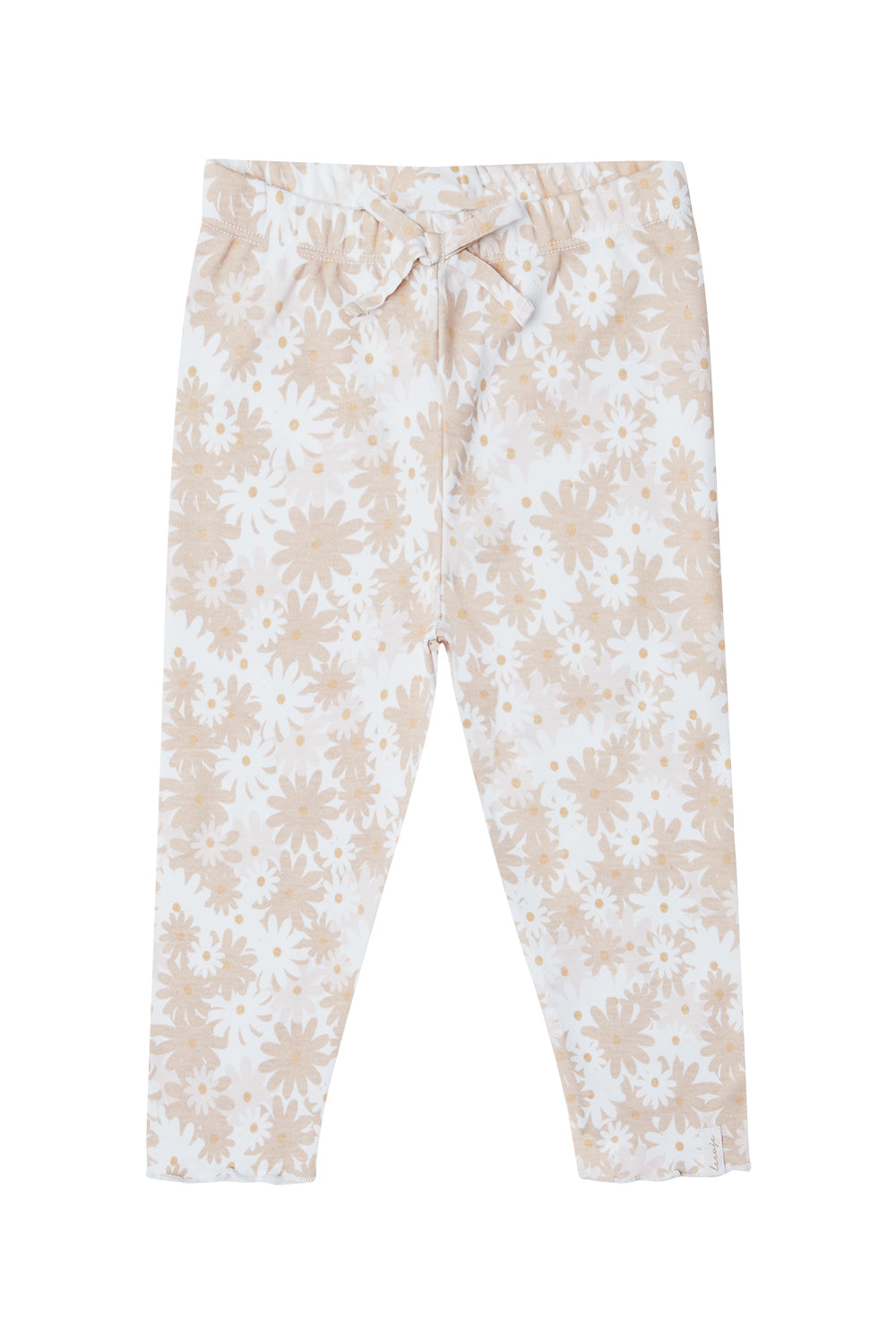 Leggings 'field of daisies' mit Schleife