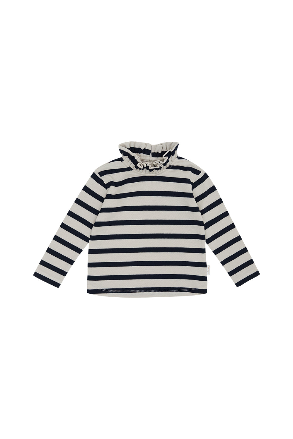 Longsleeve top 'navy stripes'