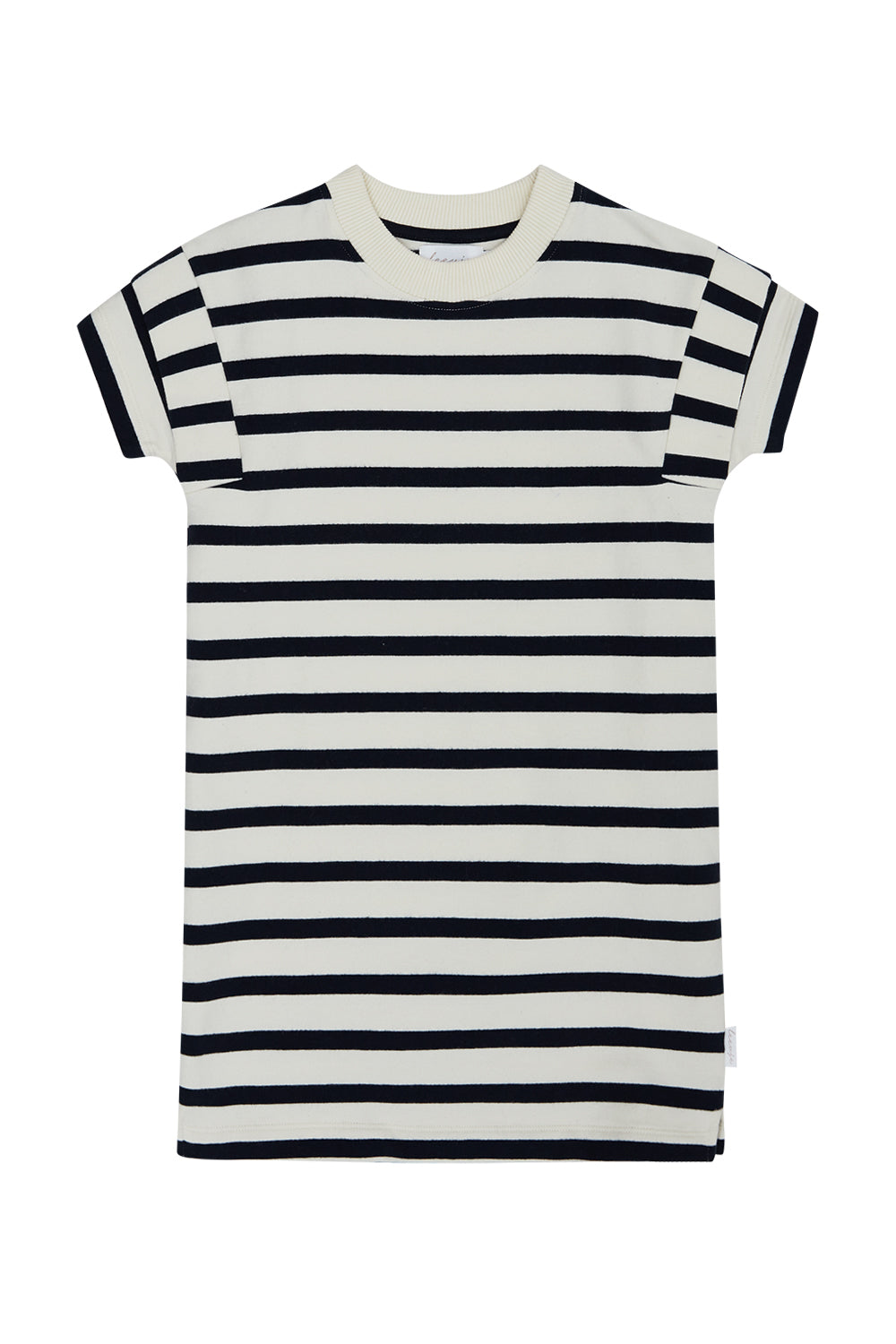 Mini-Me Sweatkleid 'navy stripes' für Kinder