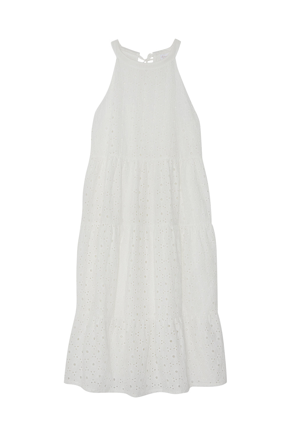 Mini me maxi dress with broderie anglaise for women