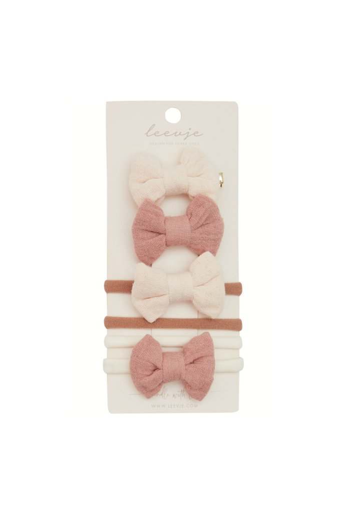 Haarspangen ’Mini Muslin Bows Mix’ Kindermode