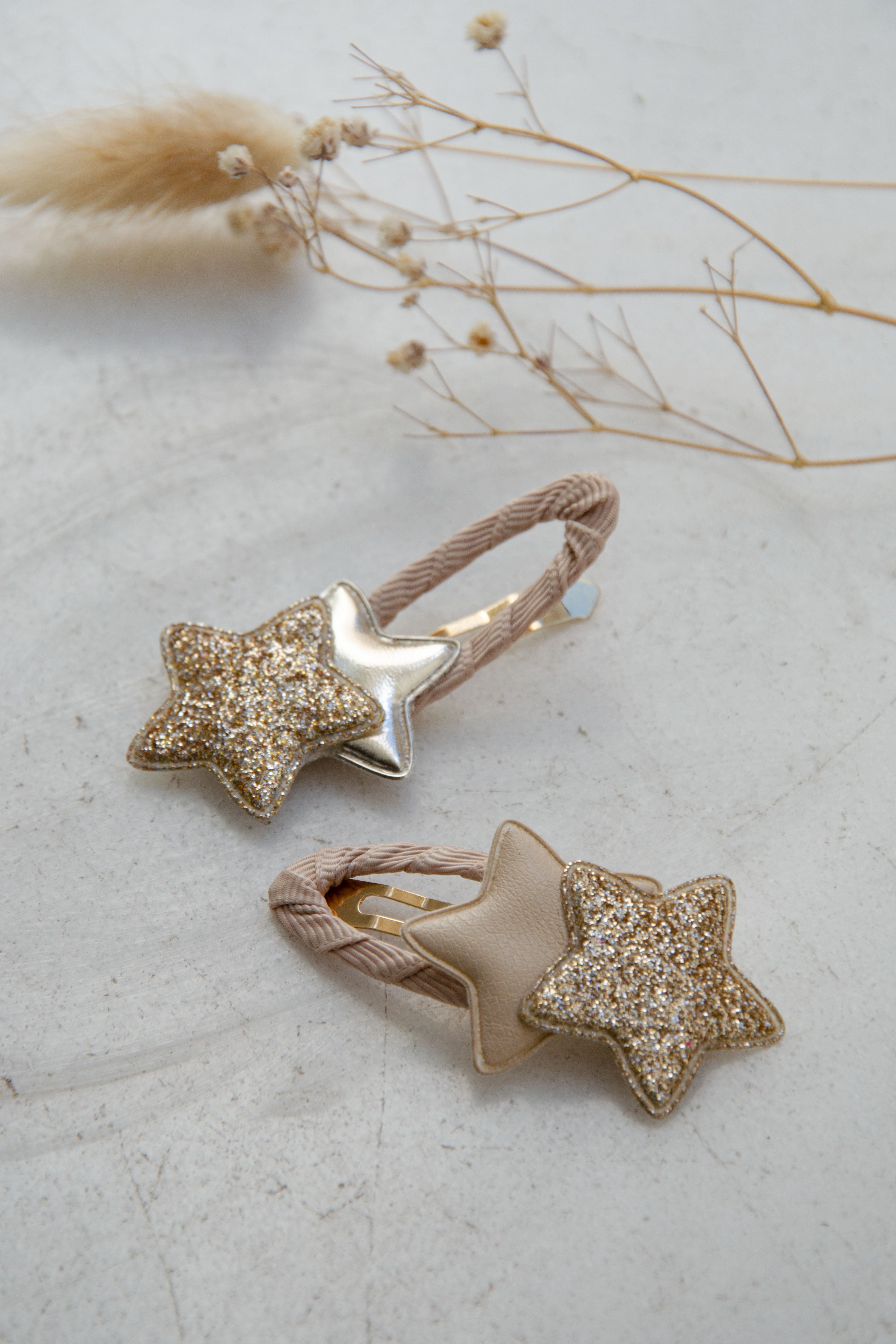 Hair clips 'Duo Star Clips'