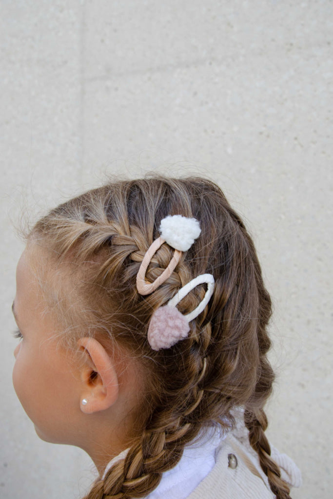 Haarspangen ’Teddy Heart Clips’ Kindermode