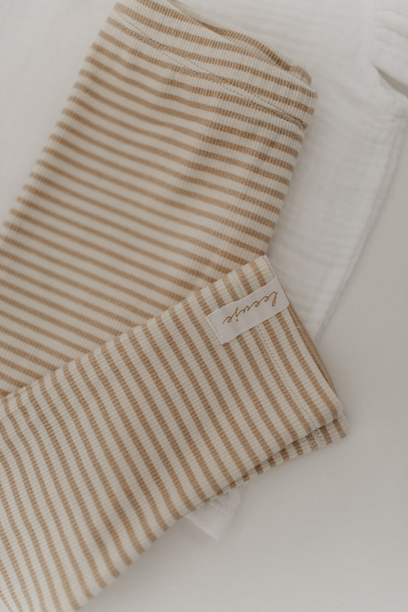 Organic cotton leggings Stripes