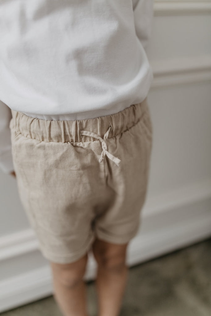 Leinenshorts Mit Taschen Hosen