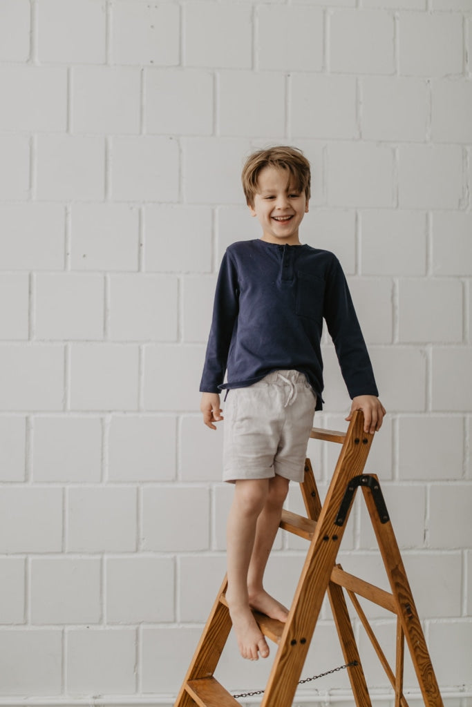 Leinenshorts Mit Taschen Hosen