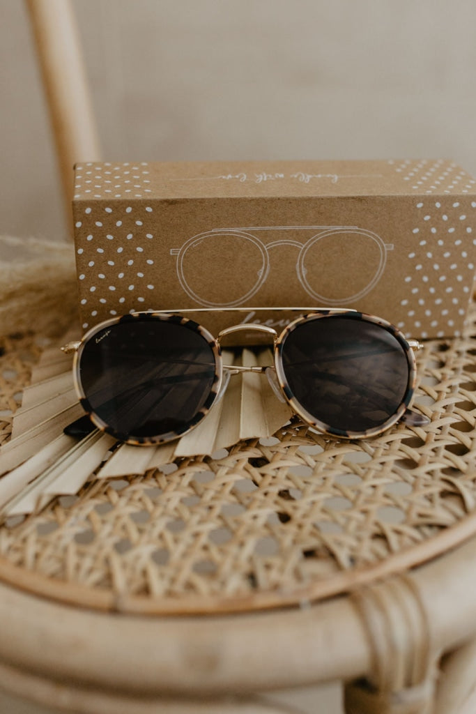 Sunglasses Golden Sun In Tortoise Sand Sonnenbrillen